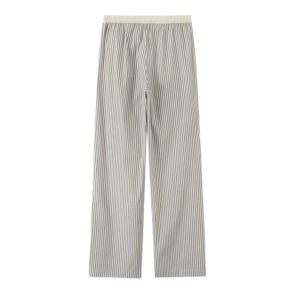 Vestoraa vestoraa duoperi piece sets striped halter unisex garment - precision metal outfit (USA)