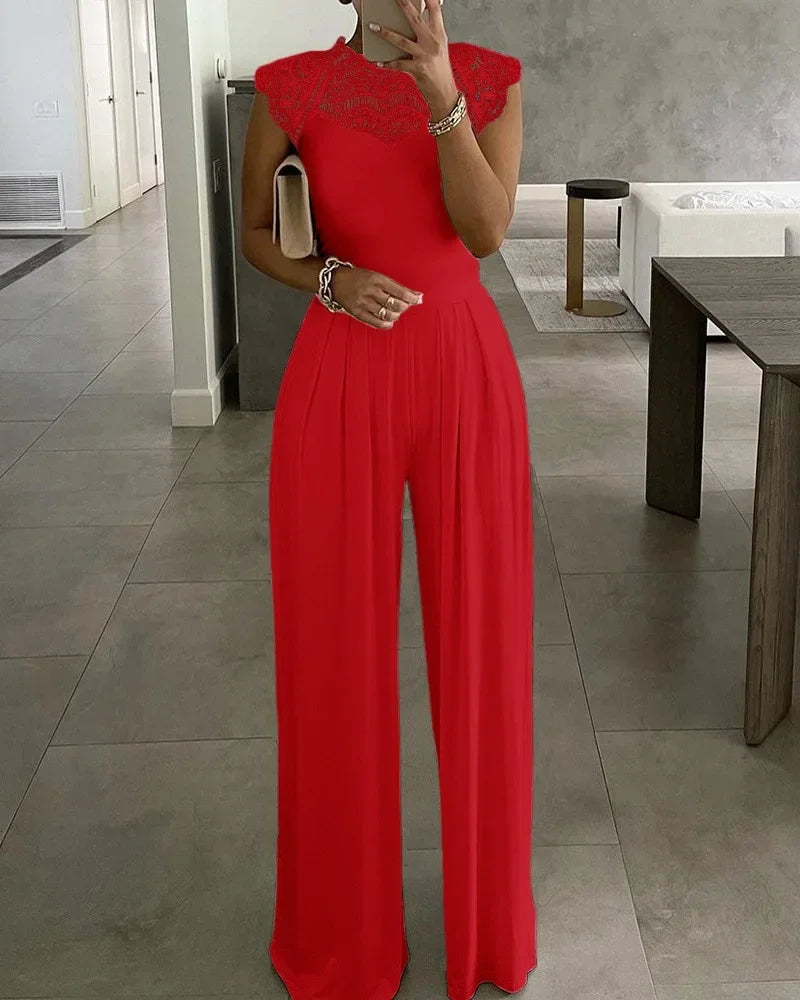 vestoraa jumpsuits lace one piece wide leg outfit 7 - classic unisex garment with precision (USA)