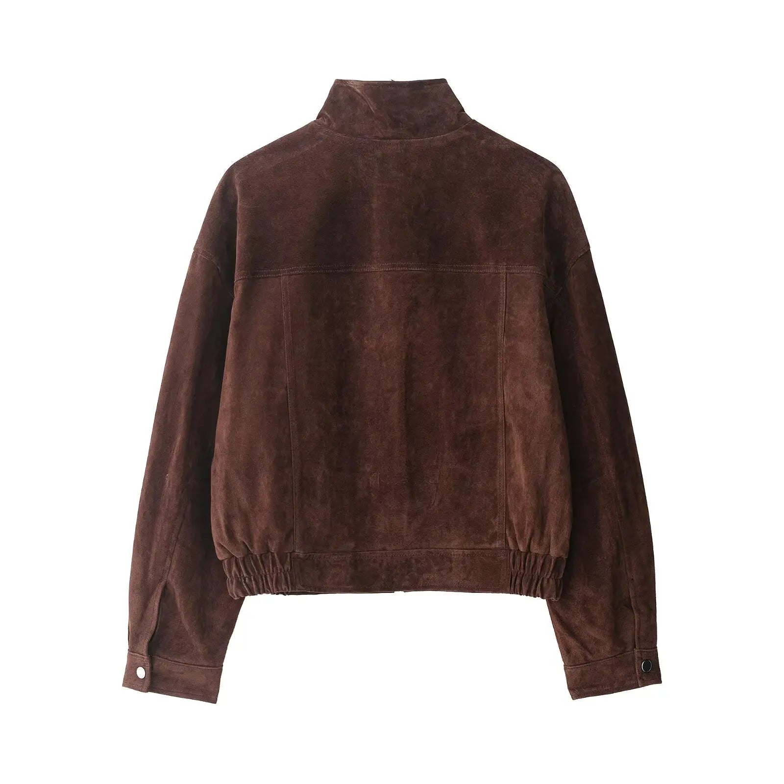 unisex casual outfit vestoraa 's jackets big pocket 's loose warm - daily wear garment with brown design detail (USA)