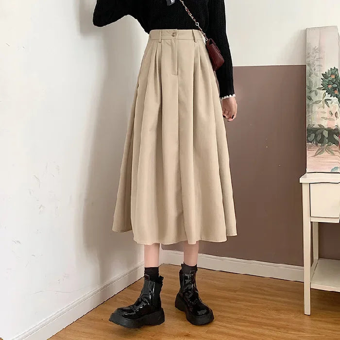 vestoraa retro skirt 's medium long outfit 6 - casual unisex garment with precision (USA)