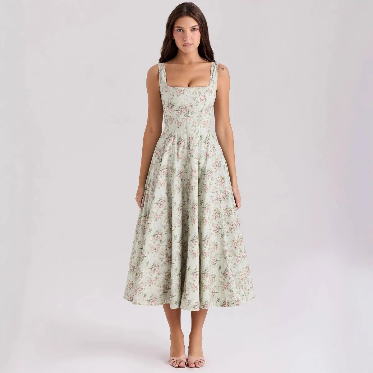 vestoraa suninheart lace up dress arrivals floral outfit 6 - casual unisex garment with precision (USA)