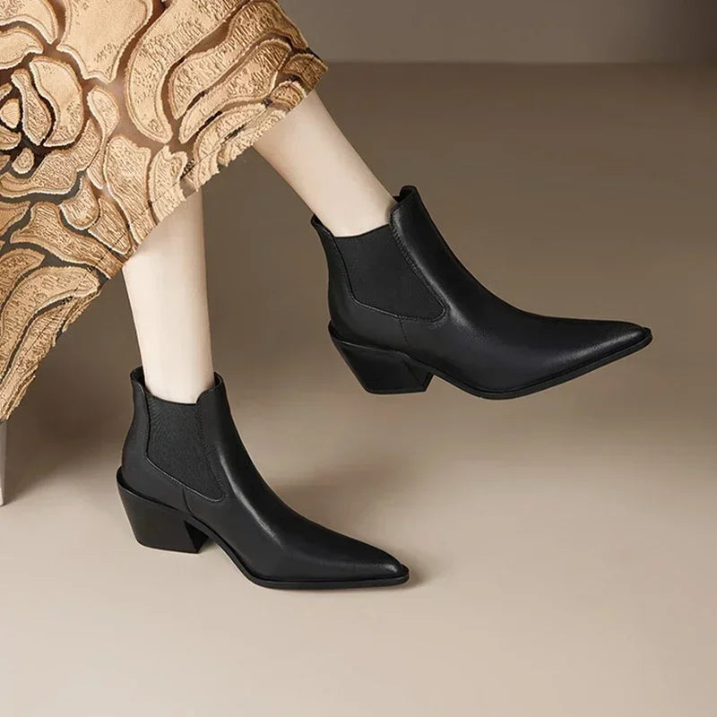 vestoraa boots split leather shoes outfit 7 - modern unisex garment with precision (USA)