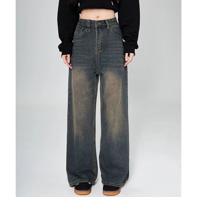SEGA Official vestoraa baggy jeans vintage american straight unisex garment - precision metal outfit (USA)