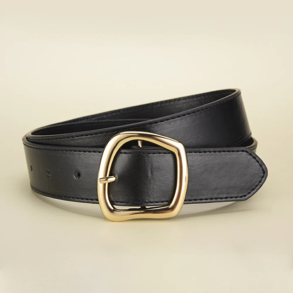 Vestoraa vestoraa pc 's belt pin buckle belt genuine unisex garment - precision metal outfit (USA)