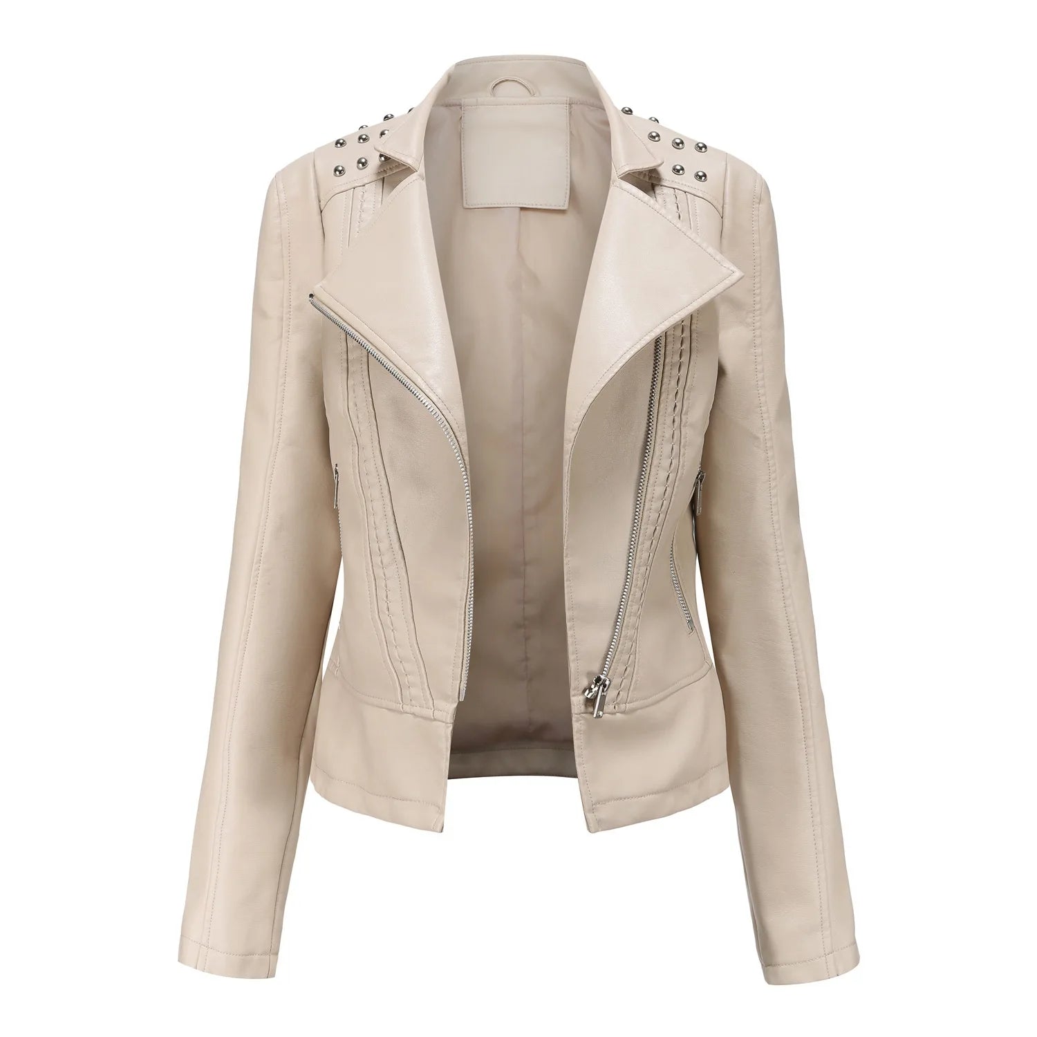 vestoraa 's punk rivet leather jacket retro outfit 6 - casual unisex garment with precision (USA)