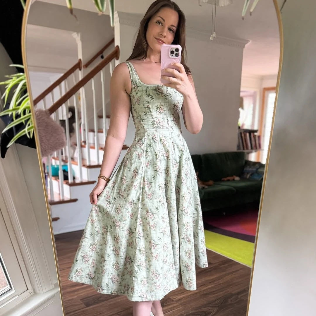 vestoraa suninheart lace up dress arrivals floral outfit detail - reliable design, precision, waterproof casual design (USA)