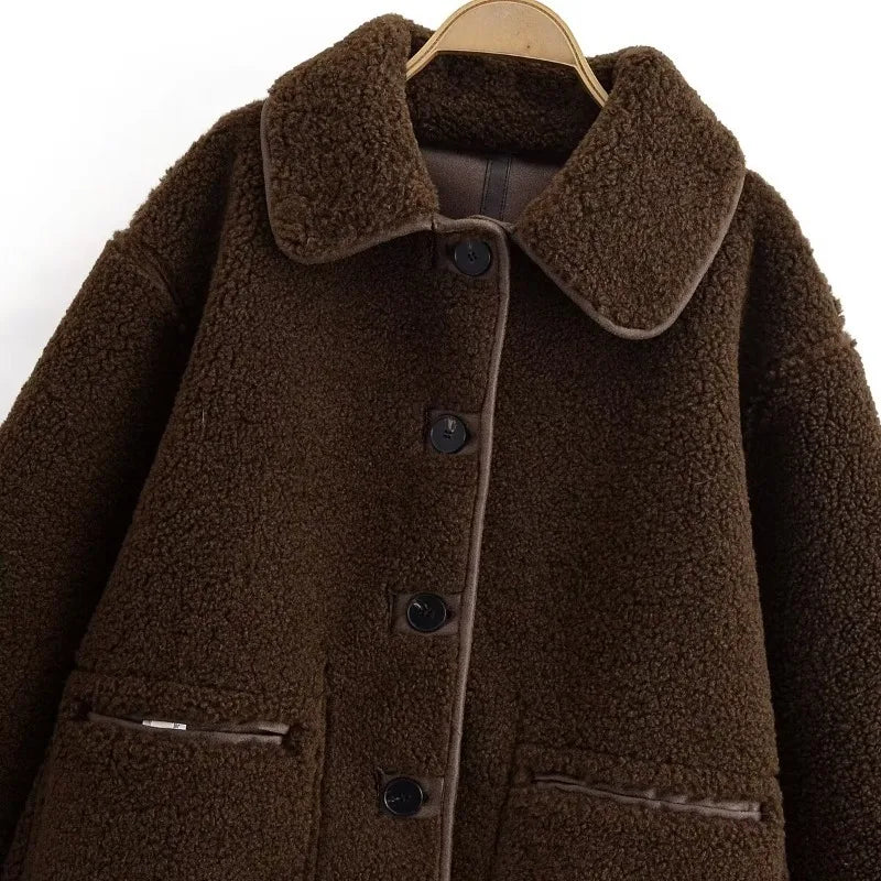 vestoraa charmchant 's reversible shearling outfit 5 - classic unisex garment with precision (USA)