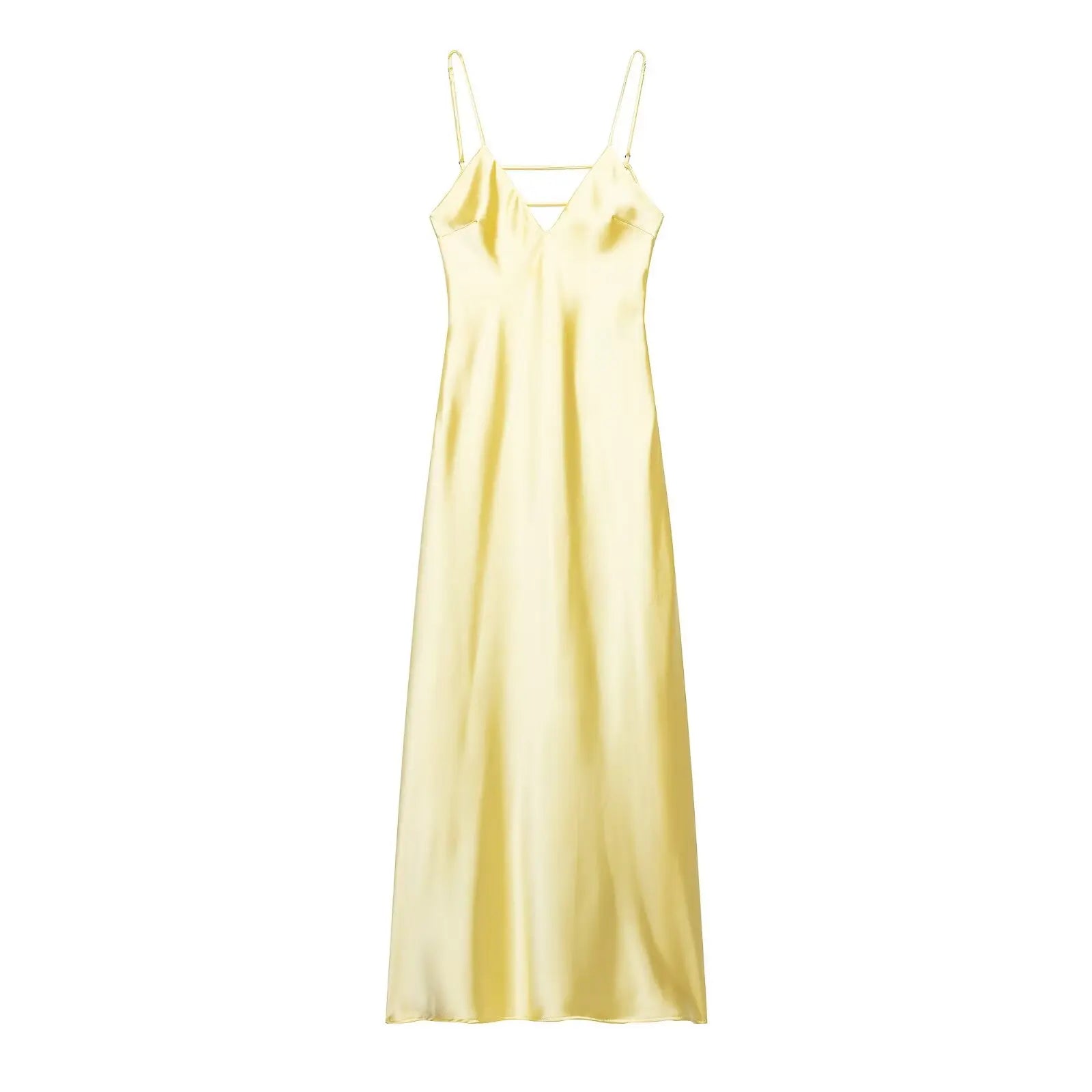 vestoraa kondala sexy chic satin party dress v neck outfit 12 - casual unisex garment with precision (USA)