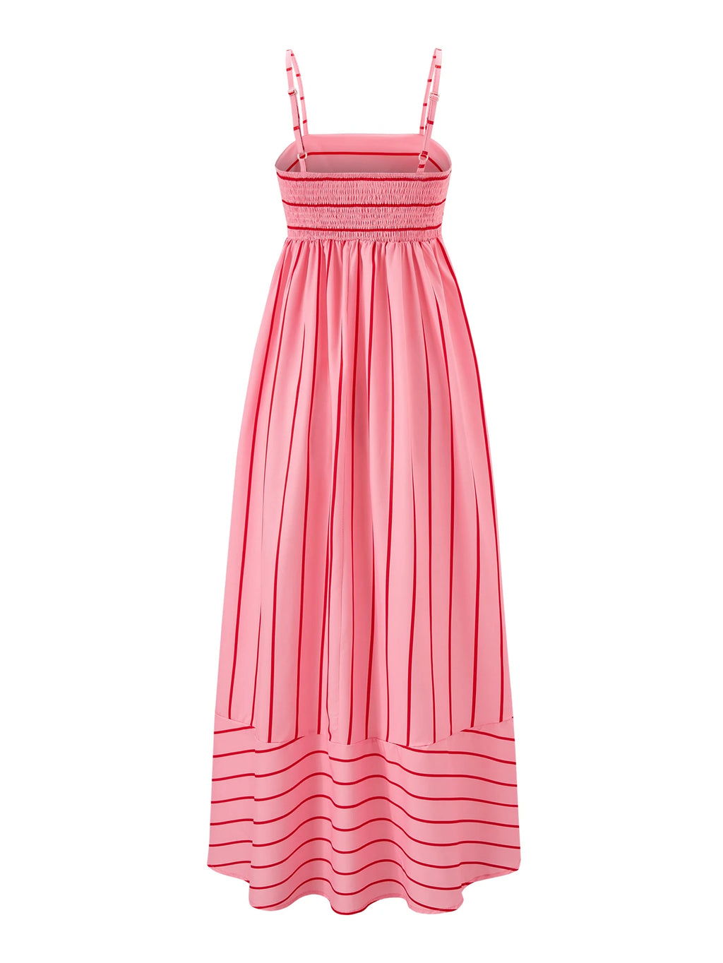vestoraa sexy suspender printed striped maxi dress outfit 5 - casual unisex garment with precision (USA)