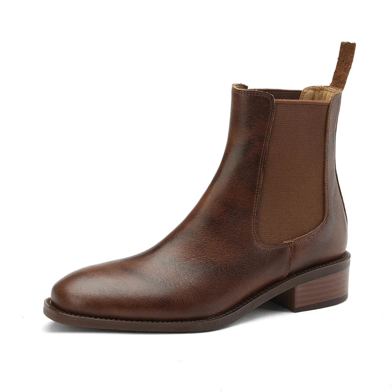 vestoraa 's chelsea boots anti-slip retro outfit 5 - casual unisex garment with precision (USA)