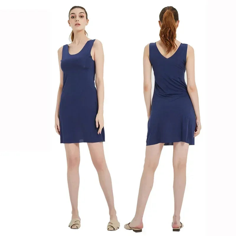 vestoraa slips dresses thin outfit 5 - casual unisex garment with silk fit (USA)
