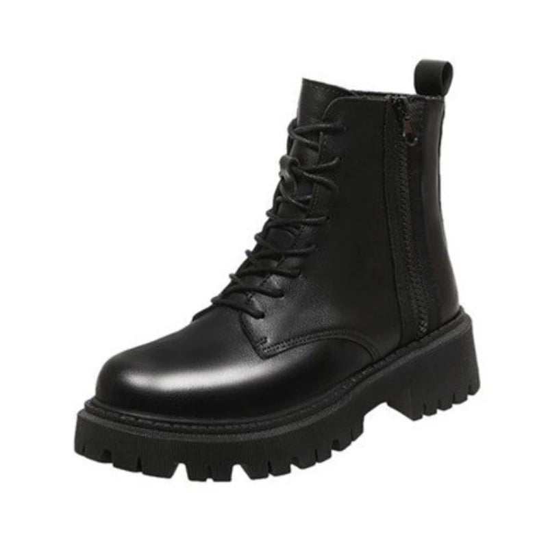 vestoraa mid length boots black anti slip trendy - dress unisex outfit with precision in black metal (USA)
