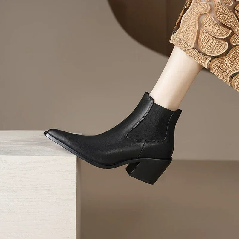 vestoraa boots split leather shoes outfit 8 - modern unisex garment with precision (USA)