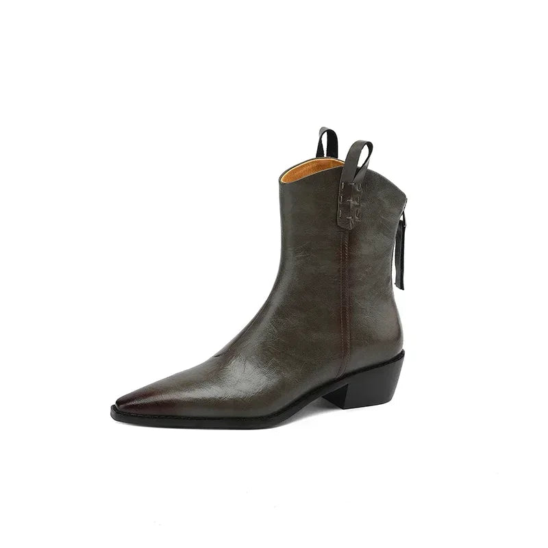vestoraa / boots genuine leather western outfit 13 - dress unisex garment with precision (USA)