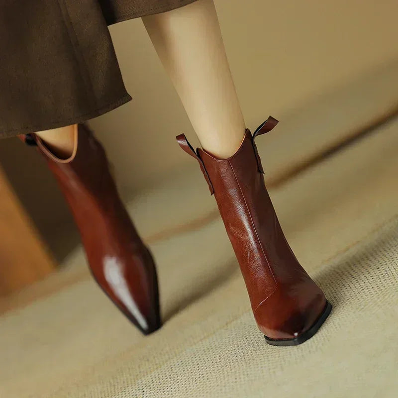 vestoraa / boots genuine leather western outfit detail - reliable design, precision, waterproof dress design (USA)