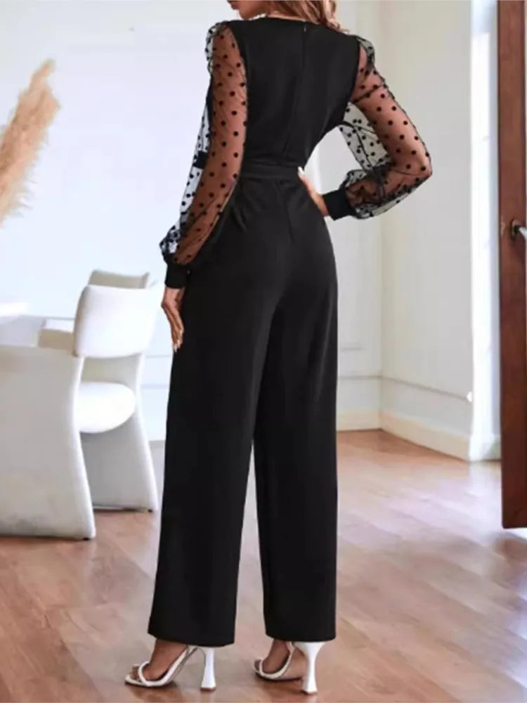 SEGA Official vestoraa v neck lace long sleeve jumpsuit unisex garment - precision metal outfit (USA)