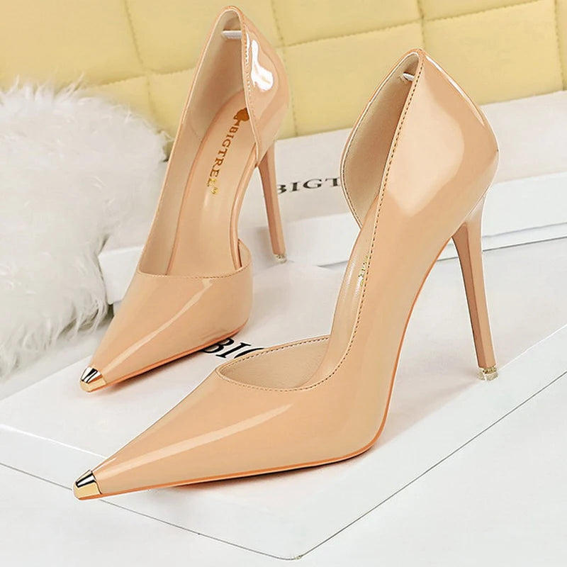 vestoraa bigtree shoes black patent leather heels outfit 9 - classic unisex garment with precision (USA)