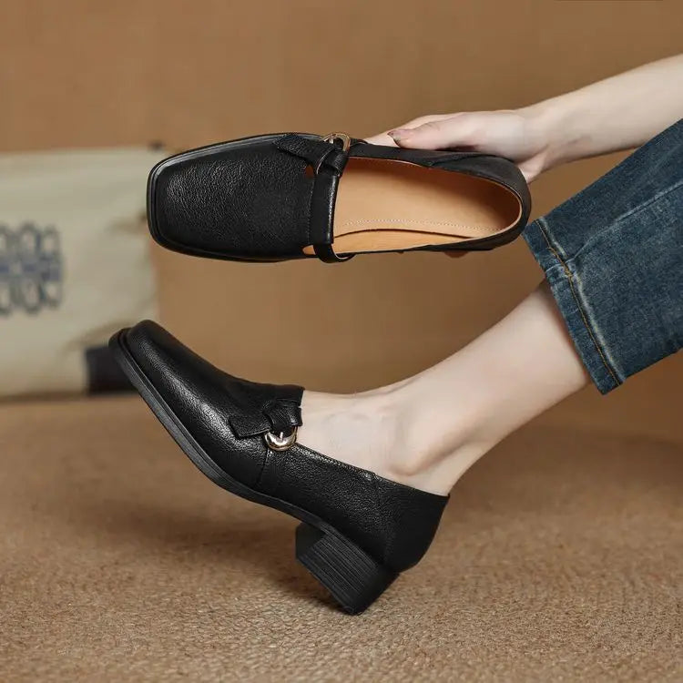 vestoraa natural leather loafers flat shoes brand outfit 8 - classic unisex garment with precision (USA)