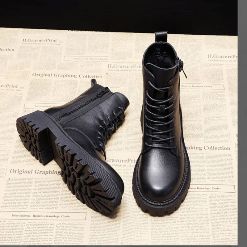 unisex dress outfit vestoraa mid length boots black anti slip trendy - daily wear garment with black design detail (USA)