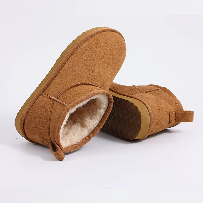 vestoraa litfun snow boots classic fur plush outfit 6 - modern unisex garment with precision (USA)