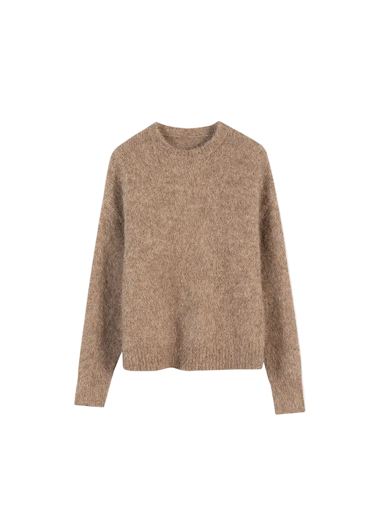 vestoraa suyadream warm alpaca pullovers woman, dropped - classic unisex outfit with precision in black metal (USA)