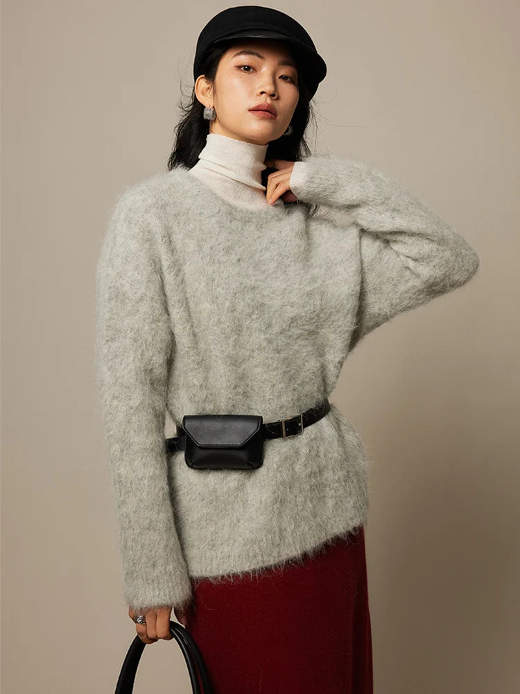 vestoraa suyadream warm alpaca pullovers woman, dropped outfit 11 - classic unisex garment with precision (USA)