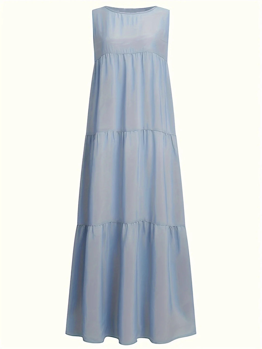 vestoraa light gray oversized woven dress casual outfit detail - reliable design, precision, waterproof casual design (USA)