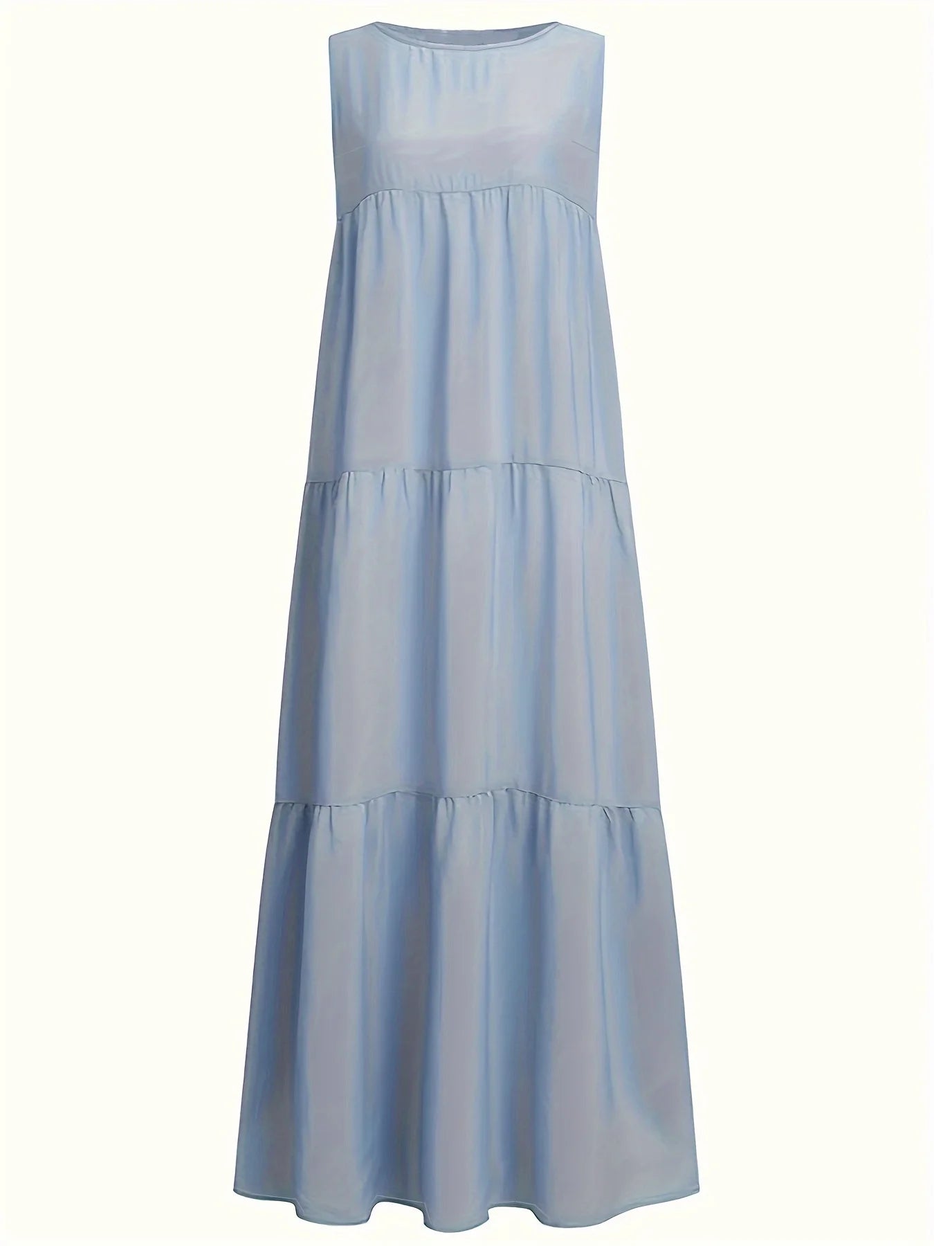 vestoraa light gray oversized woven dress casual outfit detail - reliable design, precision, waterproof casual design (USA)