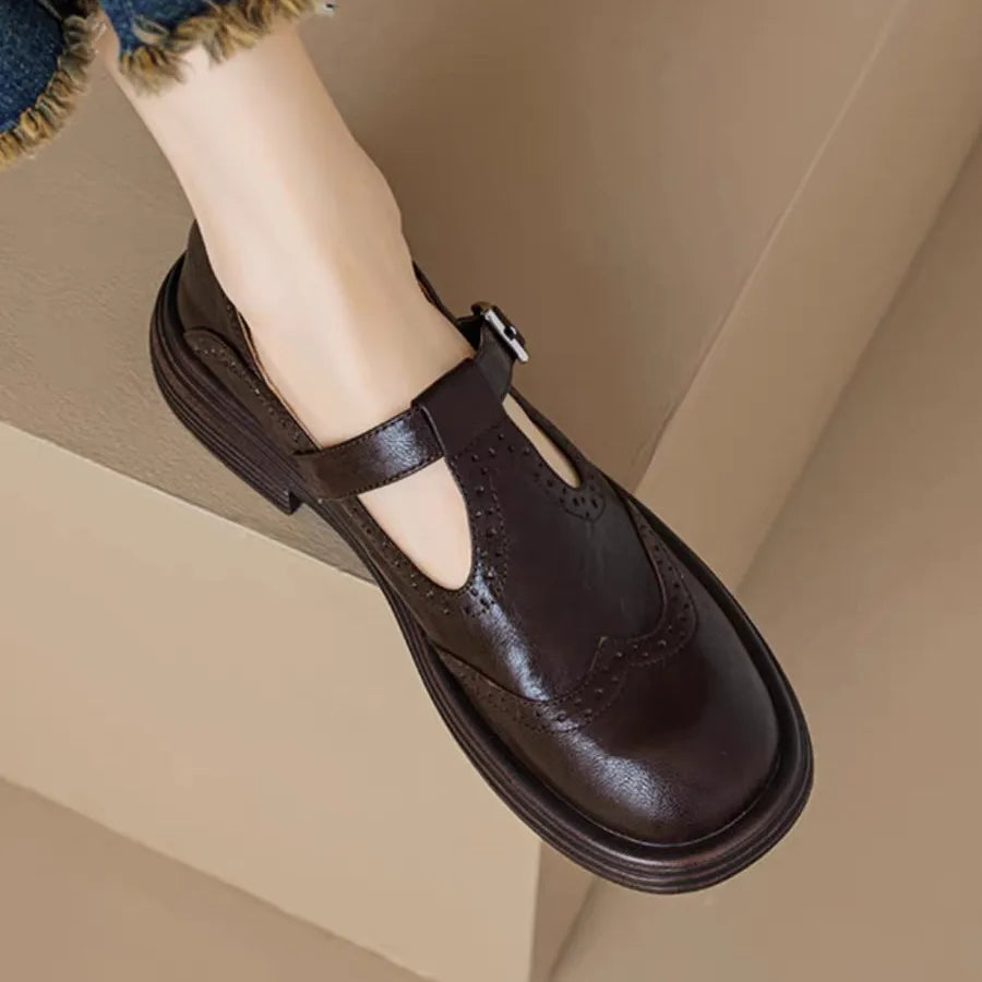 vestoraa shoes strap casual vintage lambskin outfit 5 - casual unisex garment with precision (USA)