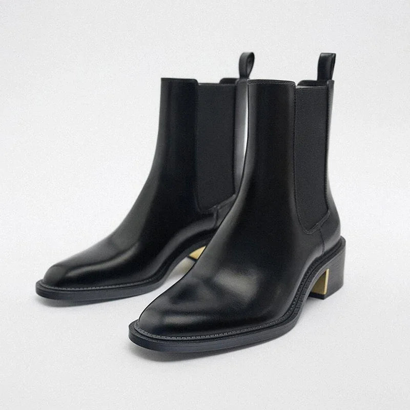 Vestoraa vestoraa miss keith retro british style ankle boots unisex garment - precision metal outfit (USA)
