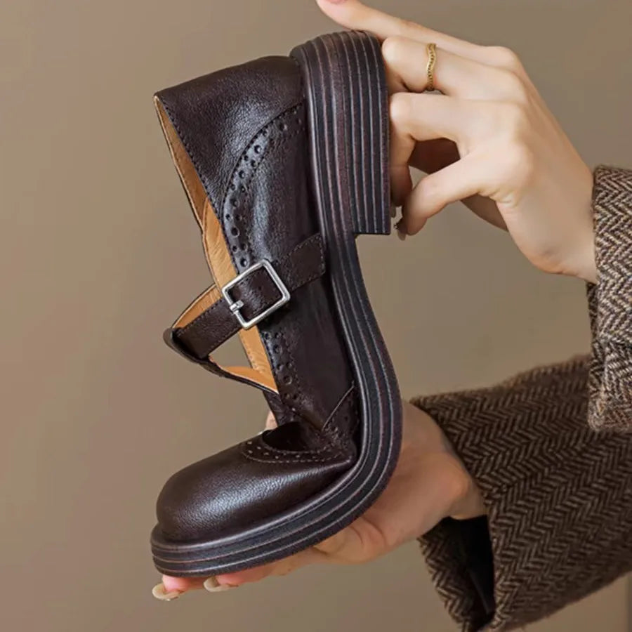 vestoraa shoes strap casual vintage lambskin outfit detail - reliable design, precision, waterproof casual design (USA)