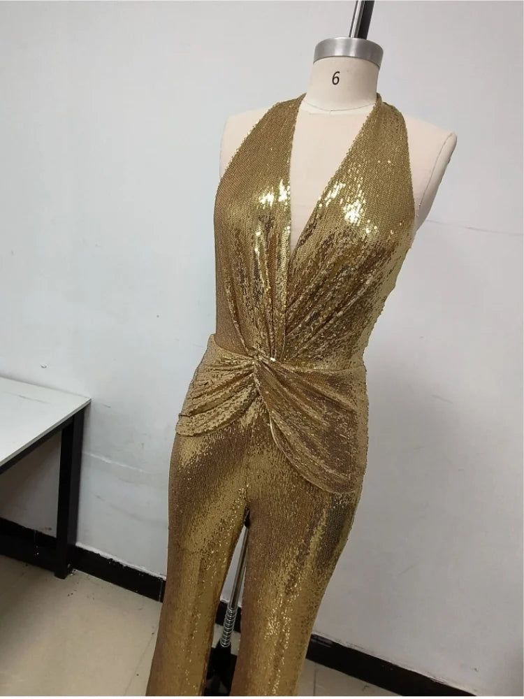 vestoraa sexy glitter sequins gold bodycon outfit 5 - dress unisex garment with precision (USA)
