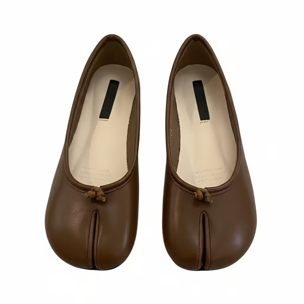 Vestoraa vestoraa soft leather split toe tabi unisex garment - precision metal outfit (USA)