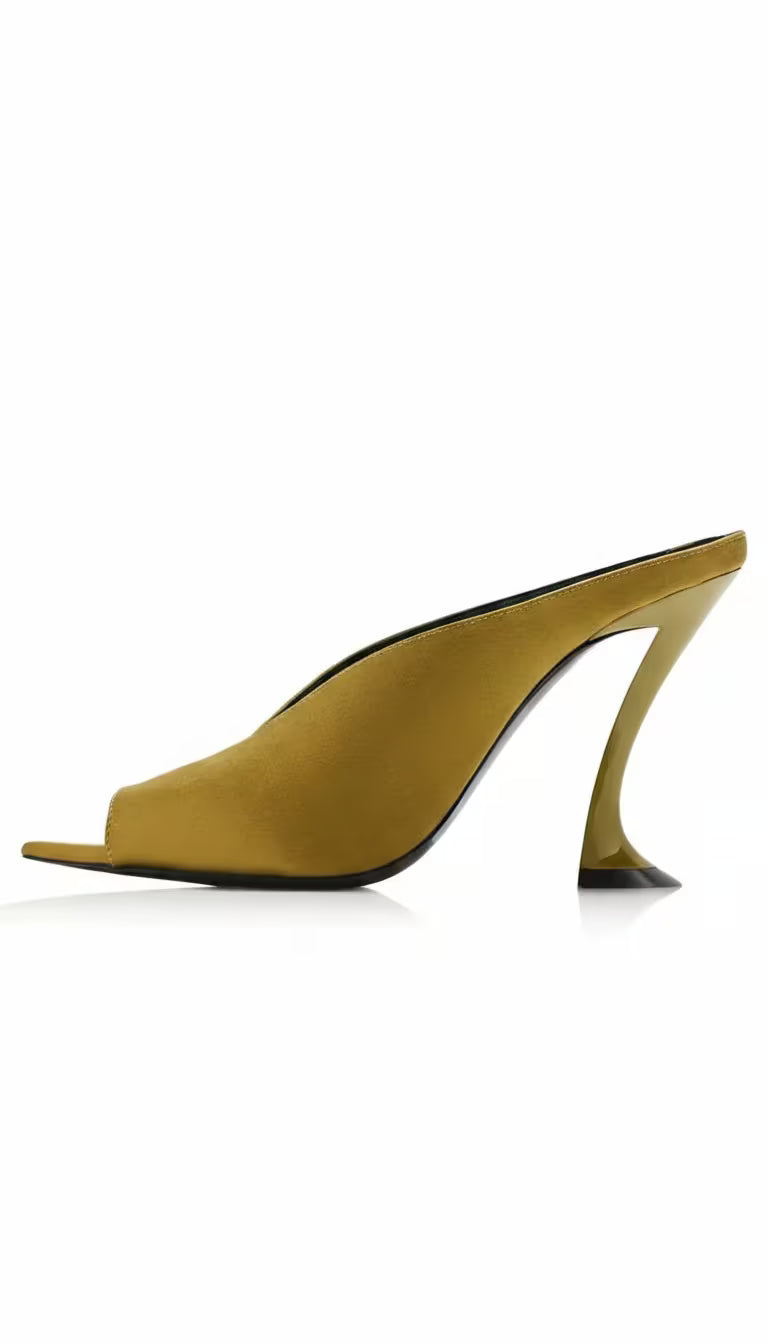 vestoraa design strange heels 's sandals - classic unisex outfit with precision in black metal (USA)