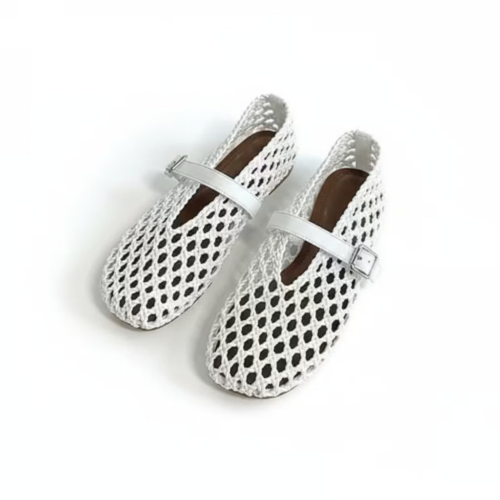 Vestoraa vestoraa brand woven mesh flat sandals unisex garment - precision metal outfit (USA)