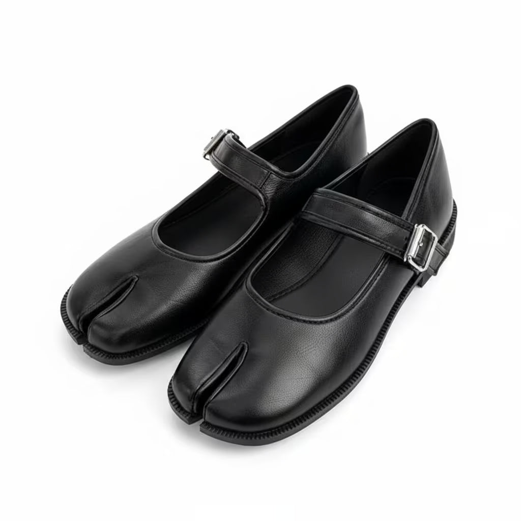 unisex casual outfit vestoraa buckle strap flat split - business garment with black design detail (USA)