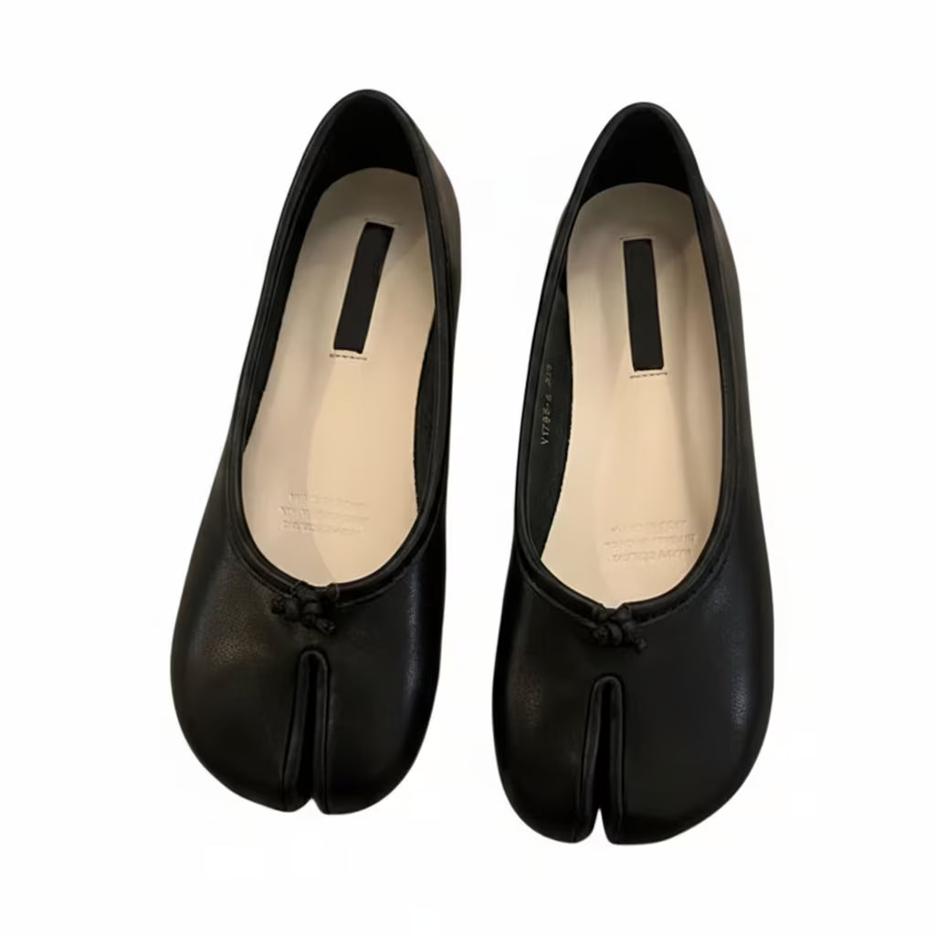 vestoraa soft leather split toe tabi outfit detail - reliable design, precision, waterproof casual design (USA)
