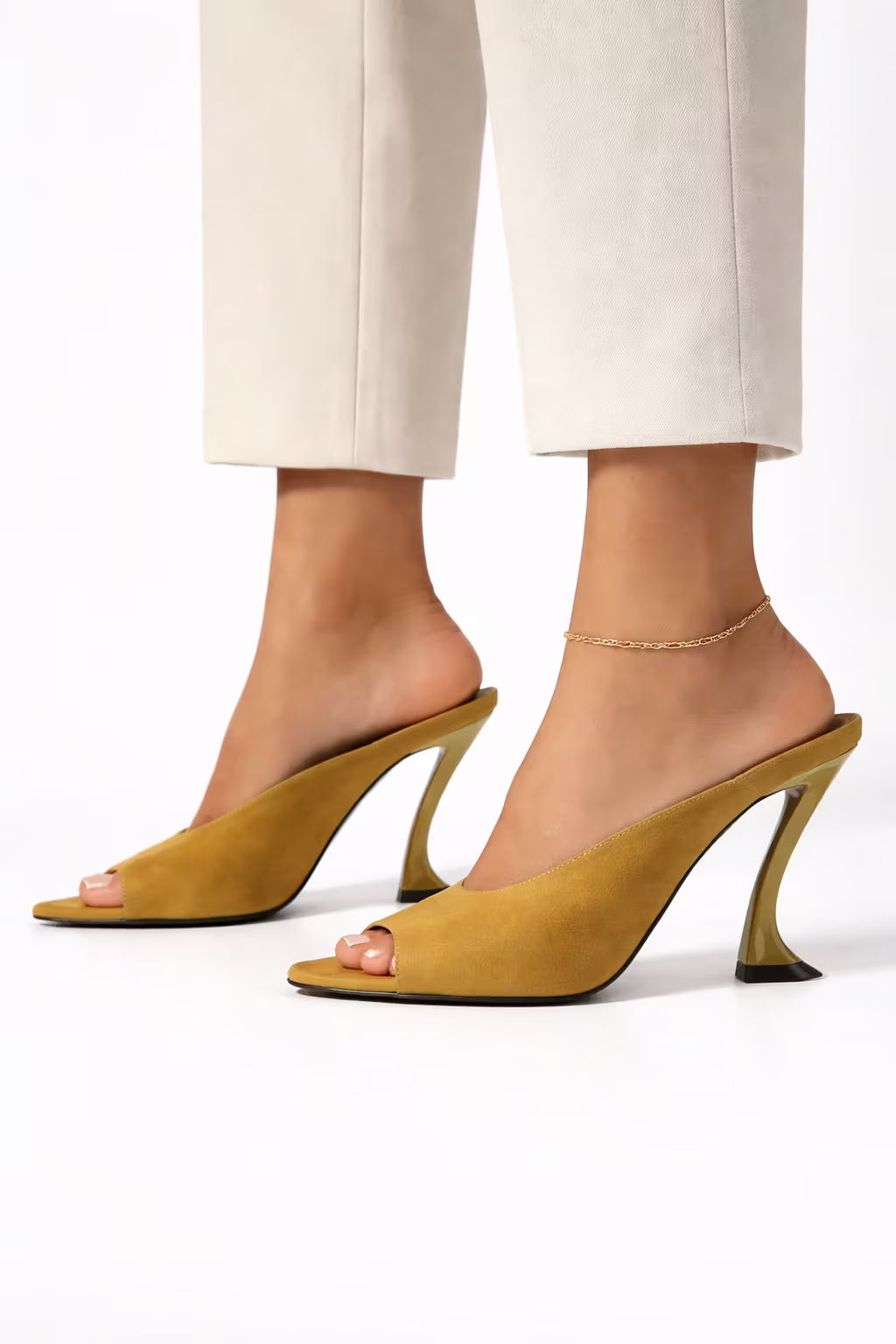 Vestoraa vestoraa design strange heels 's sandals unisex garment - precision metal outfit (USA)
